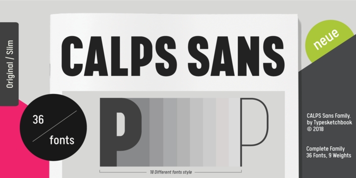 Fuente Calps Sans